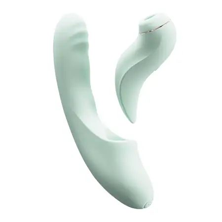 Beiourlover Fatima vibrator sa povratnim pokretima i vakuumom, pepermint