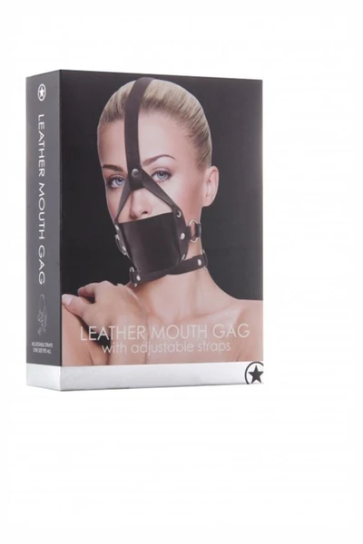 Geg u obliku njuške Leather Mouth gag