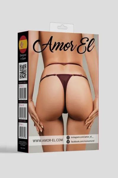 Tango gaćice sa ukrasnom elastikom