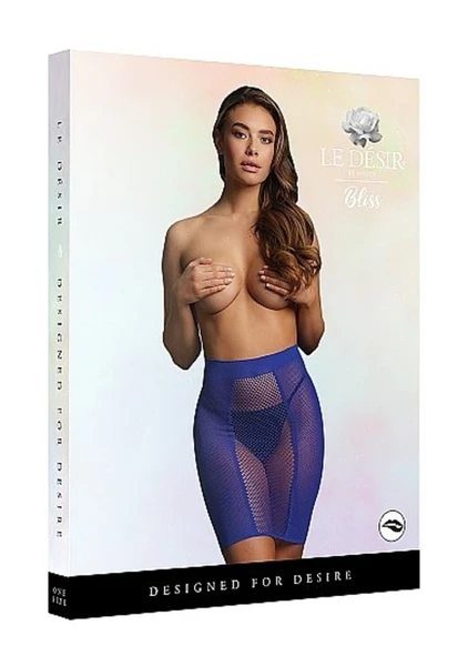 O / S mrežasta suknja visokog struka