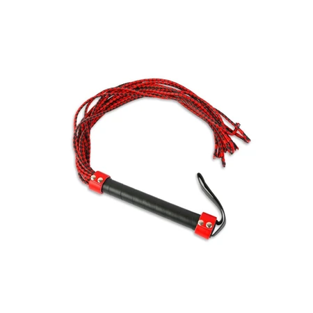 Pletenica-više repa, crvena sa crnom