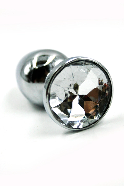 Analni čep mali  hromirani Clear