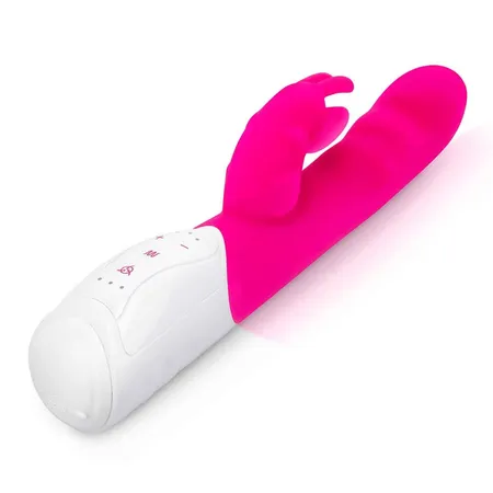 Vibracioni masažer sa klitoralnom stimulacijom Pink Clitoral suction Rabbit
