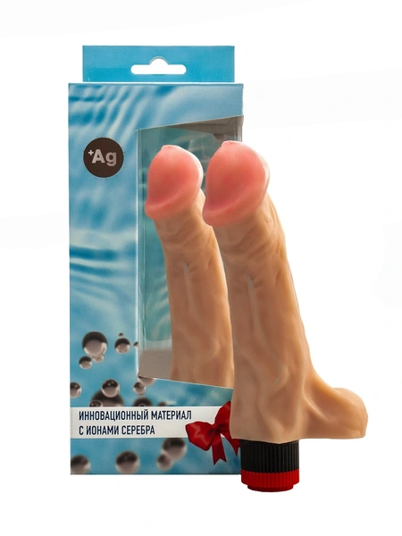 Vibracioni masažer sa srebrnim jonima, ugrađeni daljinski upravljač, №26