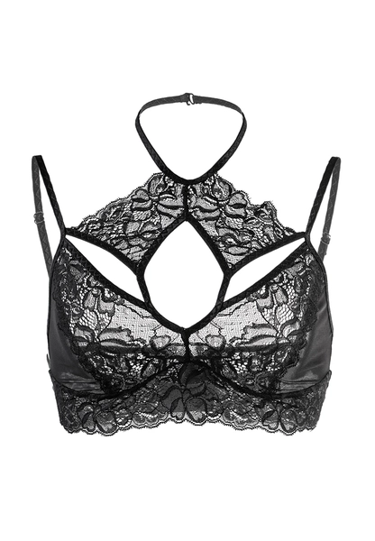 Bralette izdužena Erolanta Nelli Crna (50-52) u paketu