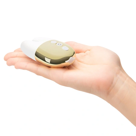 Dvostruki vibrirajući masažer Le Vand Double Vibe belo zlato