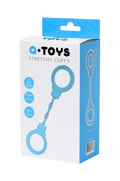 Silikonske lisice A-Toys by toifa Celet, silikon, plava, 33 cm