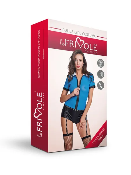 Odelo policijskog odela sa patentnim zatvaračem S / M