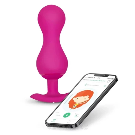 Gvibe Gballs 3 App Petal Rose-Kegelov pametni trener, 8k3 cm, roze