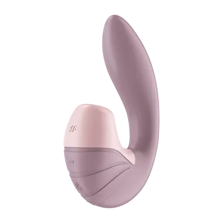 Vibrator sa vakuumskim stimulatorom Satisfier Supernova, roze