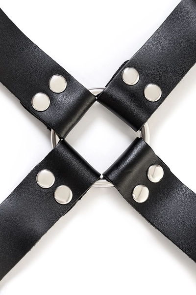 Toifa teatar adapter za vezivanje, kožni, crni