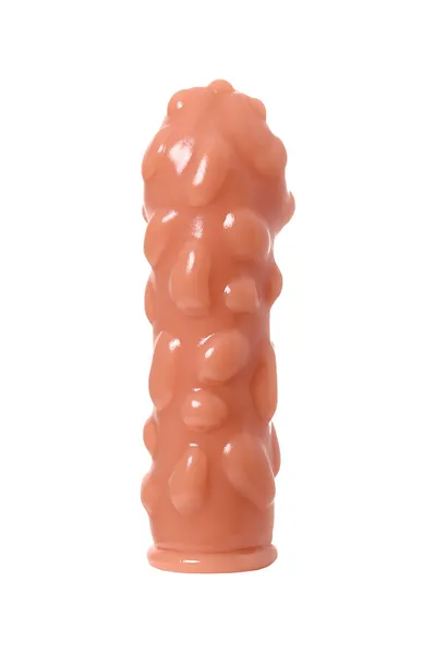 Kokos dodatak sa dodatnom stimulacijom, realan,TPE, telesni, 12.7 cm
