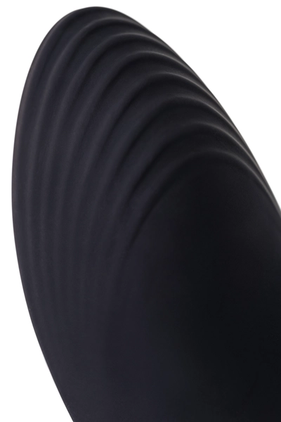 Vibracioni stimulator prostate sa Erotist Mounto daljinskim upravljačem, silikon, crni, 13,2 cm
