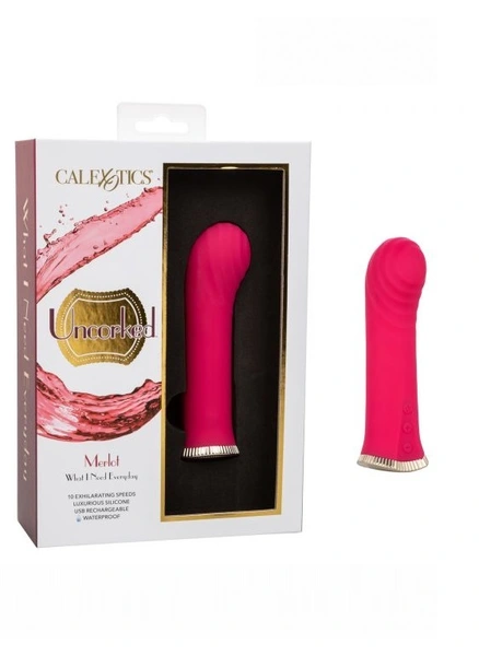 Izuzetan mini vibracioni masažer za stimulaciju tačke G Uncorked Merlot