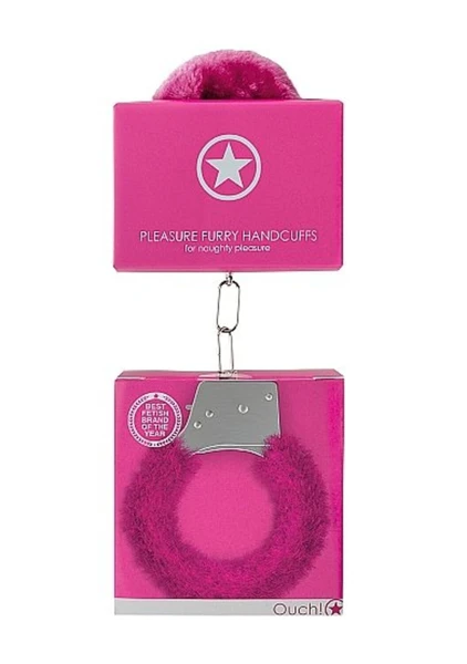 Metalne lisice presvučene krznom Pleasure Handcuffs Furri