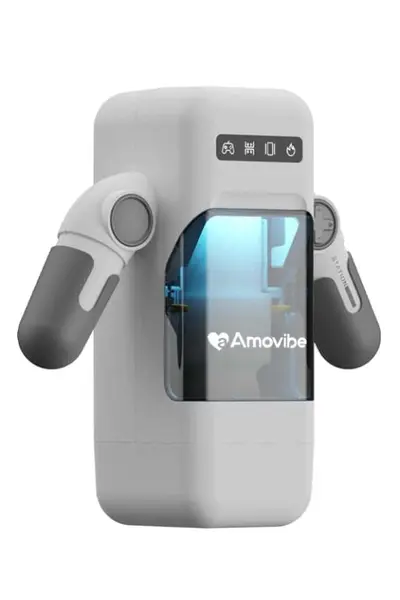 Inovativni robot masturbator Amovibe Game Cup, beli