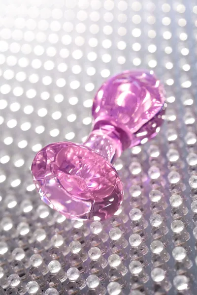 Analna čaura Sekus Glass, staklo, roze, 8,5 cm