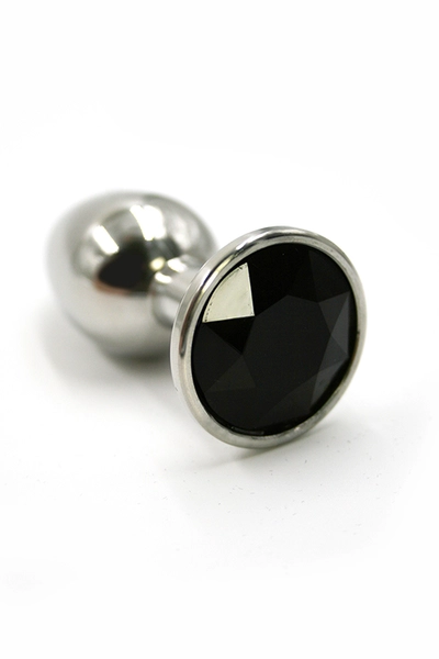 Analni čep Medium iz alluminia Black