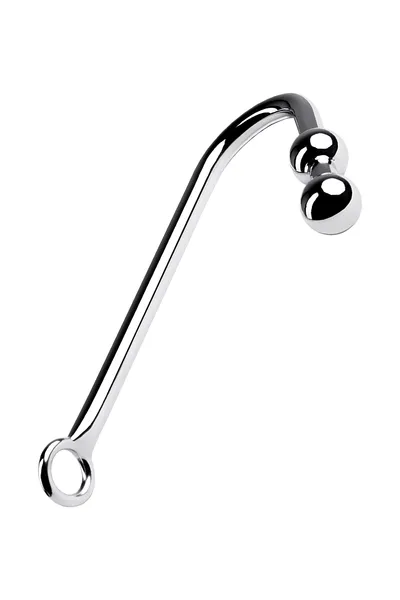 Kuka analni sa dve lopte, Toifa Metal, Metal, srebro, 41 cm