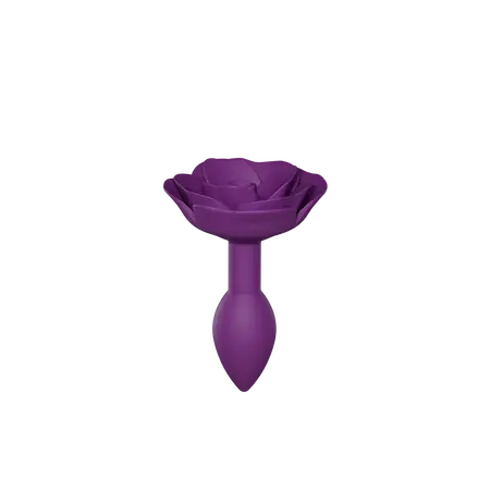 Analni čep Love to Love OPEN ROSES S-PURPLE RAIN