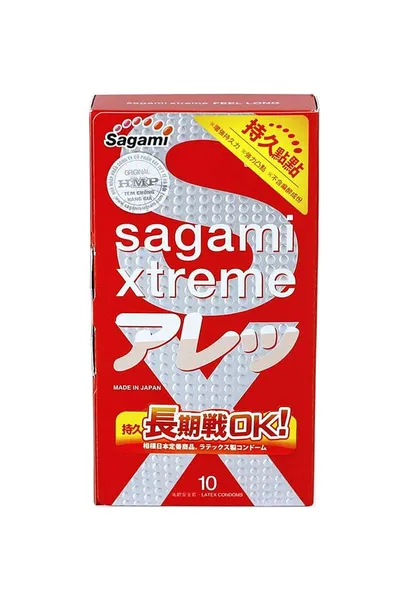 Kondomi Sagami Xtreme Feel Long produžavaju 10 kom.