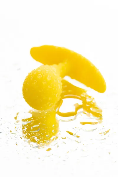 Analna čaura Todo bi Toifa Blob, silikon, žuta, 5,5 cm, Ø 2,1 cm