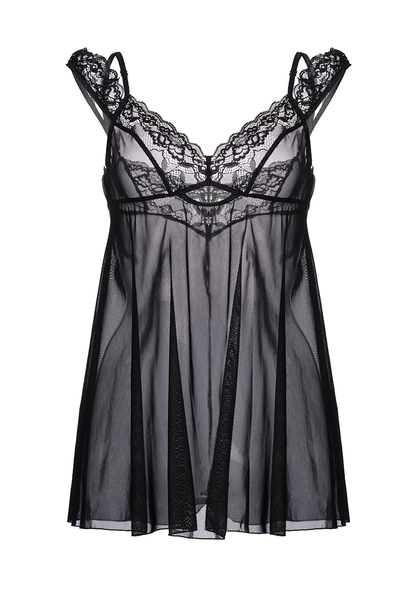 Kombinacija beba - dolara sa prorezom na zadnjoj strani Erolanta Sofia, Crna (50-52) u paketu