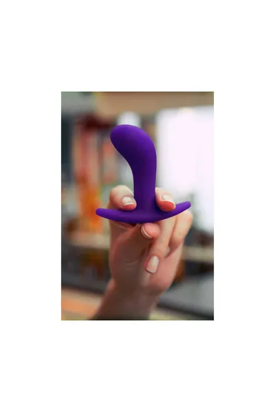 Analni stimulans Fun Factori BOOTIE Medium, silikonski, ljubičasti, 9,3 cm