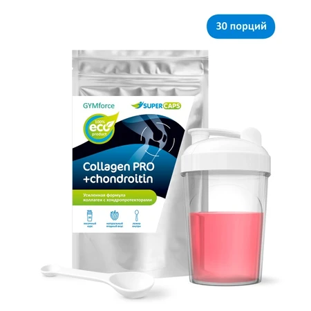 Prirodni kolagen Gimforce Pro sa hondroprotektorima, 150 g