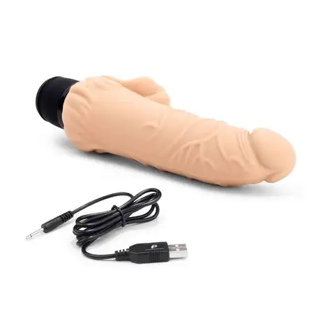 Realistični vibrator tela sa klitoralnim stimulatorom 7  Realistic Vibrator