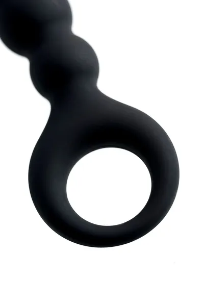 Analni stimulans Popo Pleasure bi TOIFA carina, vodootporan, silikon, Crna, 19 cm, Ø 3 cm