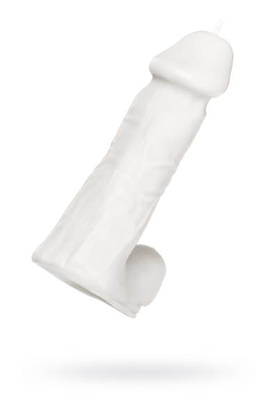 Sveća Pecado BDSM Penis, bela, 98 gr.