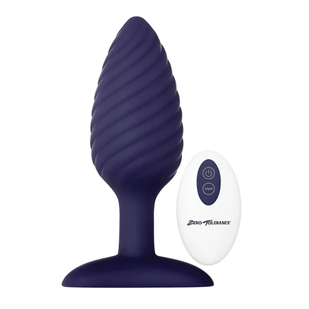 Zero Tolerance Vicked Tvister Analni čep sa vibracijom i daljinskim upravljačem