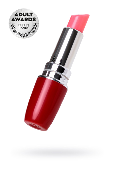Vibracioni masažer A-Toys by toifa Lipstick, ABS plastika, crvena, 9 cm