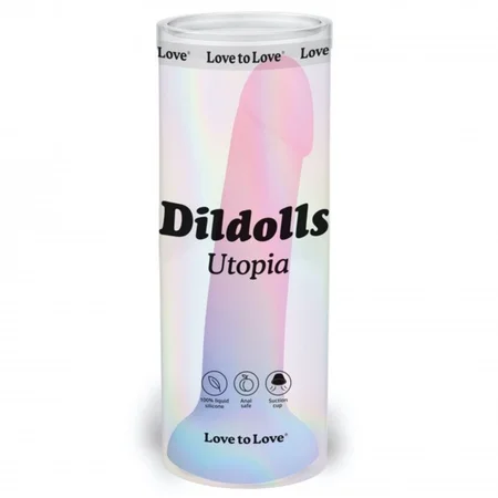 Tečni silikonski Dildo Love to Love DILDOLLS-UTOPIA