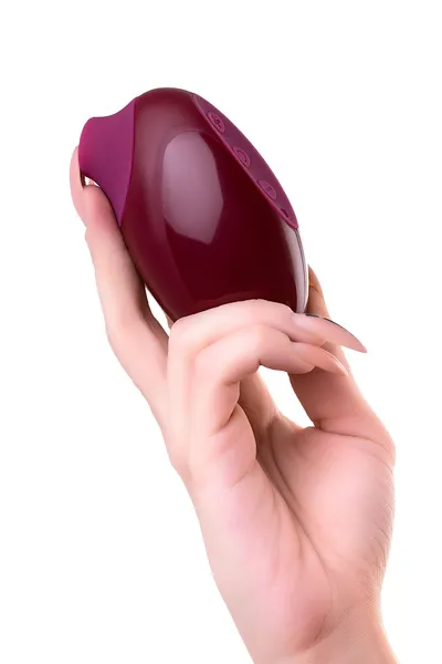 TOIFA a-Tois mirti vakuumski stimulator klitorisa, bordo, 9,8 cm