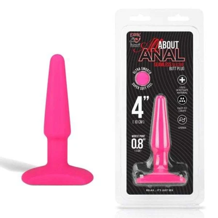 Luxuzni silikonski ružičasti plugin 4