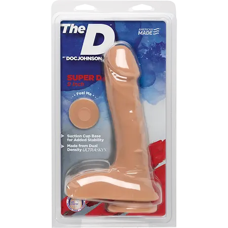 Dildo na usisnoj čaši the D™ - Super D 9-Vanilla