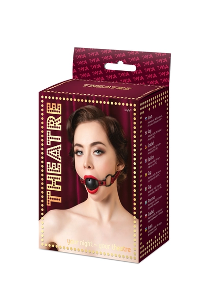 Toifa Theatre geg, PU koža, crvena, 65 cm