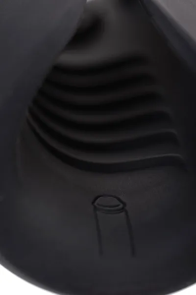 Erotist Hailstorm Masturbator sa električnom stimulacijom i vibracijom, silikon, Crna, 14,7 cm