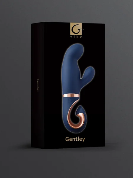 Gvibe Gentlei Caribbean Blue-zečji vibrator za stimulaciju G tačke i klitorisa sa 2 motora, 19. 9k4