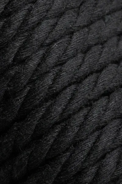 Pamučno crno uže za šibari na smeđoj zavojnici, 10 m.