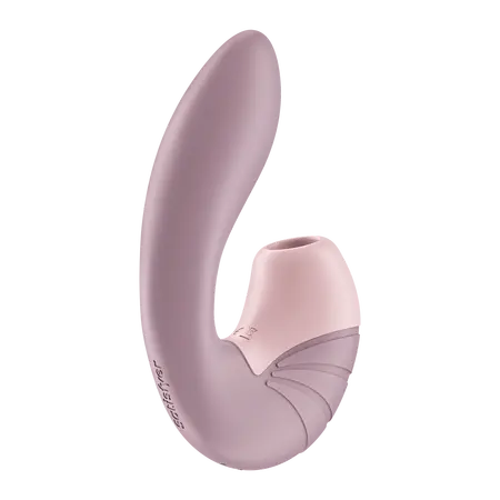 Vibrator sa vakuumskim stimulatorom Satisfier Supernova, roze