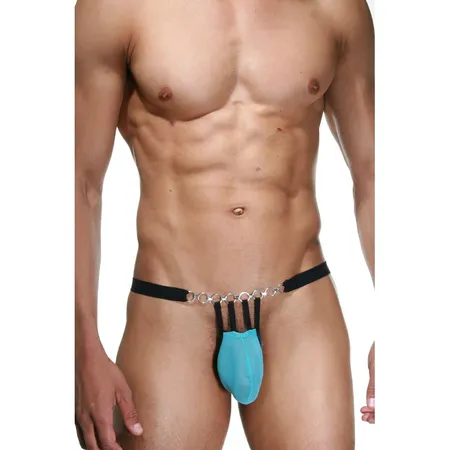 Plave tange sa srebrnim prstenovima