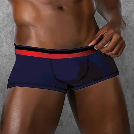 Tamnoplavi boxeri sa crvenom gumicom DOREANSE