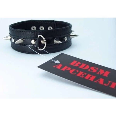 Ogrlica sa metalnim šiljcima 55009ars