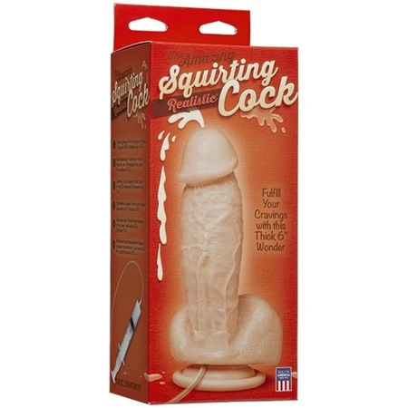 Dildo sa ejakulacijom the Amazing Squirting Realistic® Cock-White