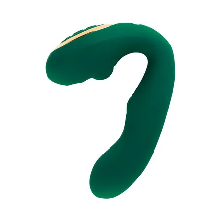 Vibromasažer sa tri nezavisna motora Cobra Clitoral Vibrator izumrudni