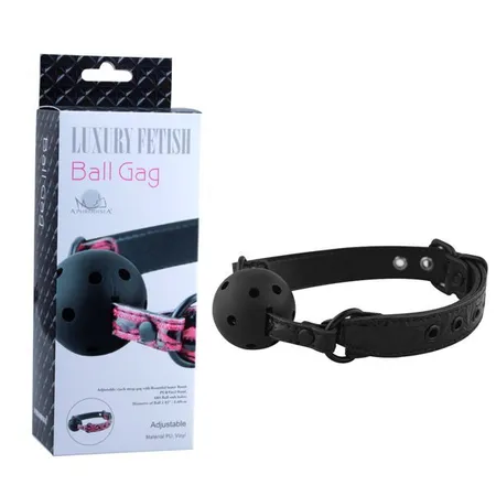 Ball gag l 680mm D 44mm geg lopta, Crna art boja. ek-3102