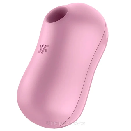 Vakuumski talasni stimulator sa vibracijom Satisfier Cotton Candi, jorgovan
